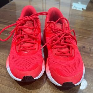 lululemon athletica Red Athletic Shoes